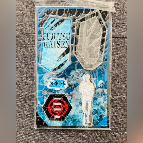 Jujutsu Kaisen Gojo Nippon TV Service Diorama Acrylic Stand Japanese Anime - Picture 3 of 3